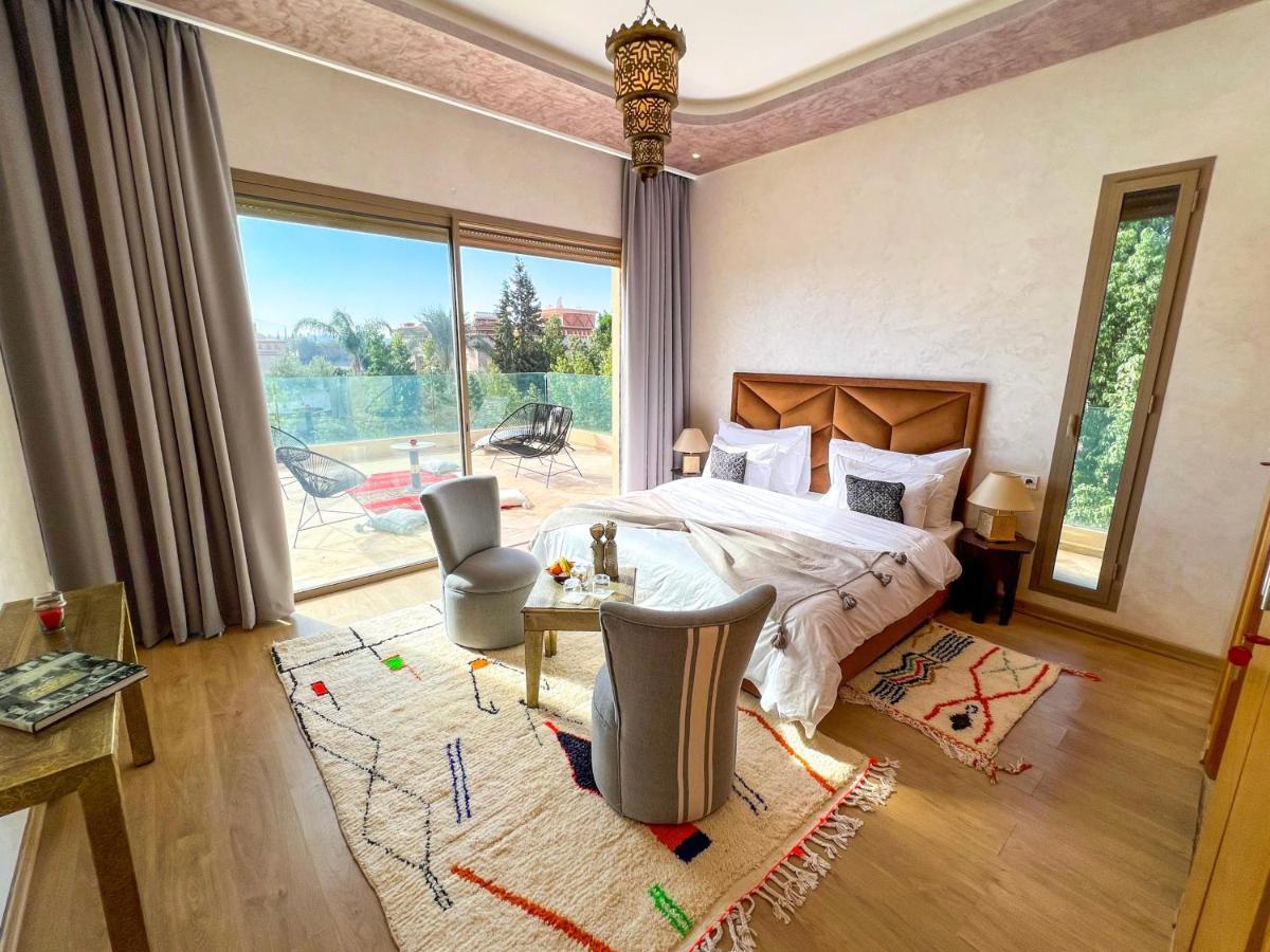 Riad Villa Saphir & Spa Marraquexe Exterior foto