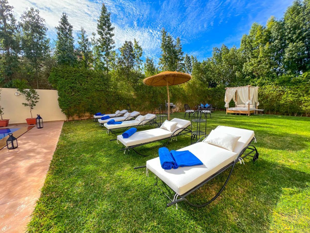 Riad Villa Saphir & Spa Marraquexe Exterior foto